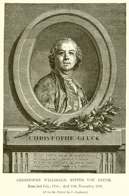 Christoph Willibald, Ritter von Gluck von English School