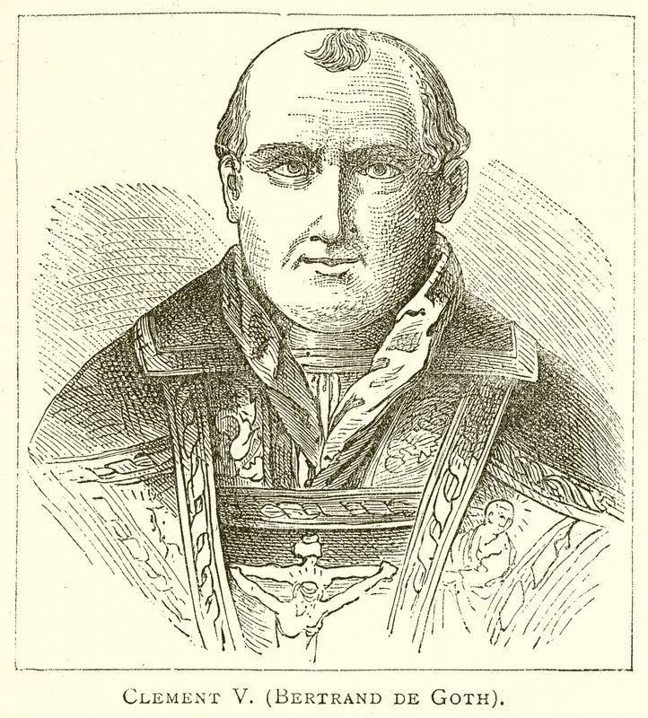 Clemens V. (Bertrand de Goth) von English School