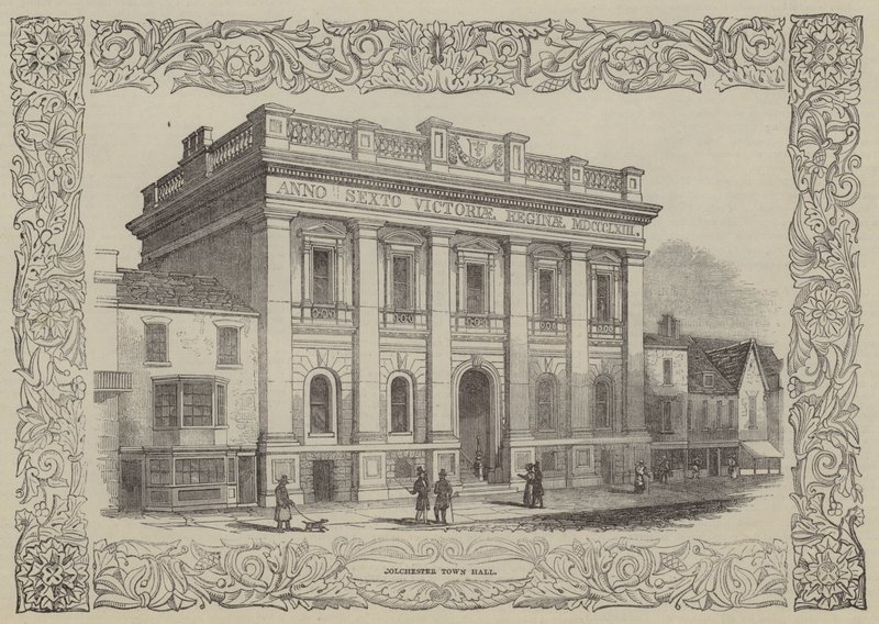 Rathaus von Colchester von English School
