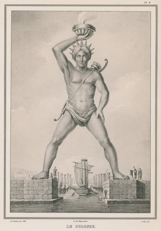 Koloss von Rhodos von English School