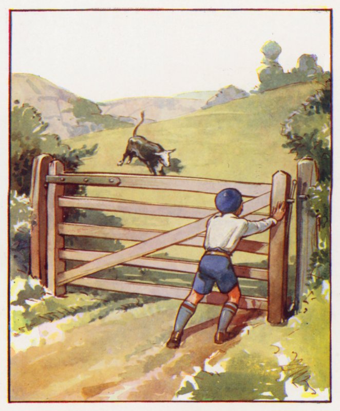 Befehle: Schließe das Tor schnell von English School
