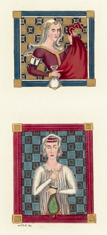 Konstanze, Königin von Kastilien von English School