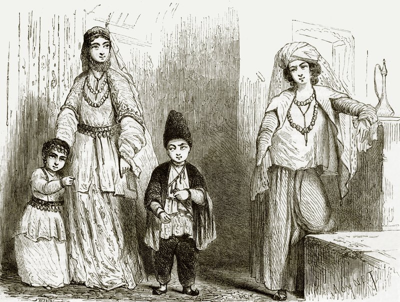 Kostüme von Baku von English School