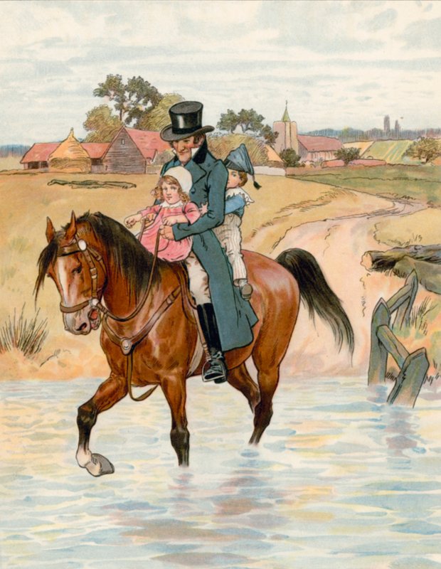 Überquerung des Baches von English School