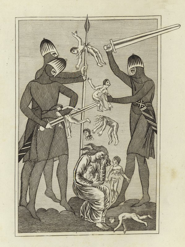 Dänische Soldaten von English School