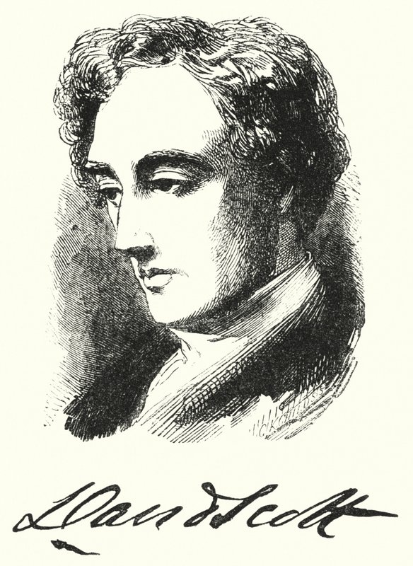 David Scott, RSA (Gravur) von English School