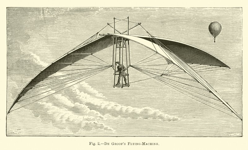 De Groofs Flugmaschine von English School