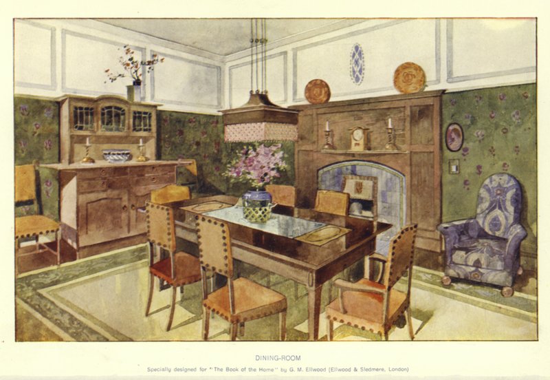 Esszimmer von English School
