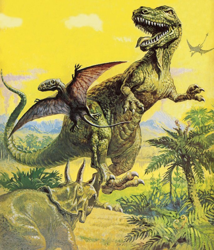Dinosaurier von English School
