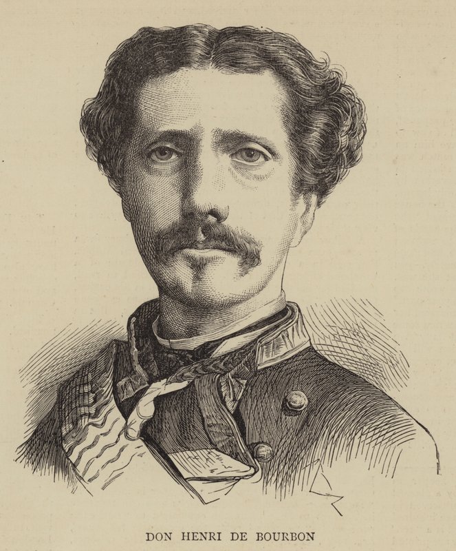Don Henri de Bourbon (Stich) von English School