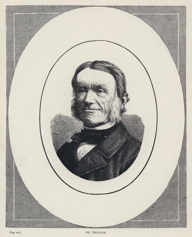 Dr. Tholuck (Gravur) von English School