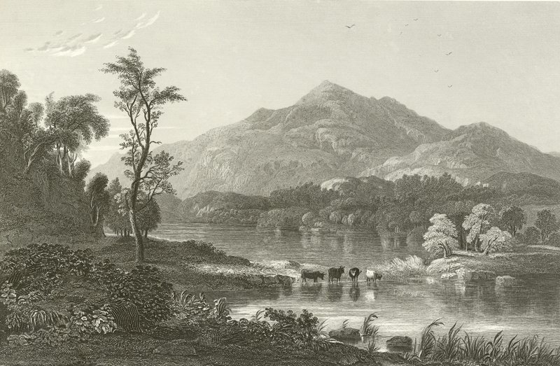 Ostende von Loch Katrine und Benvenue von English School