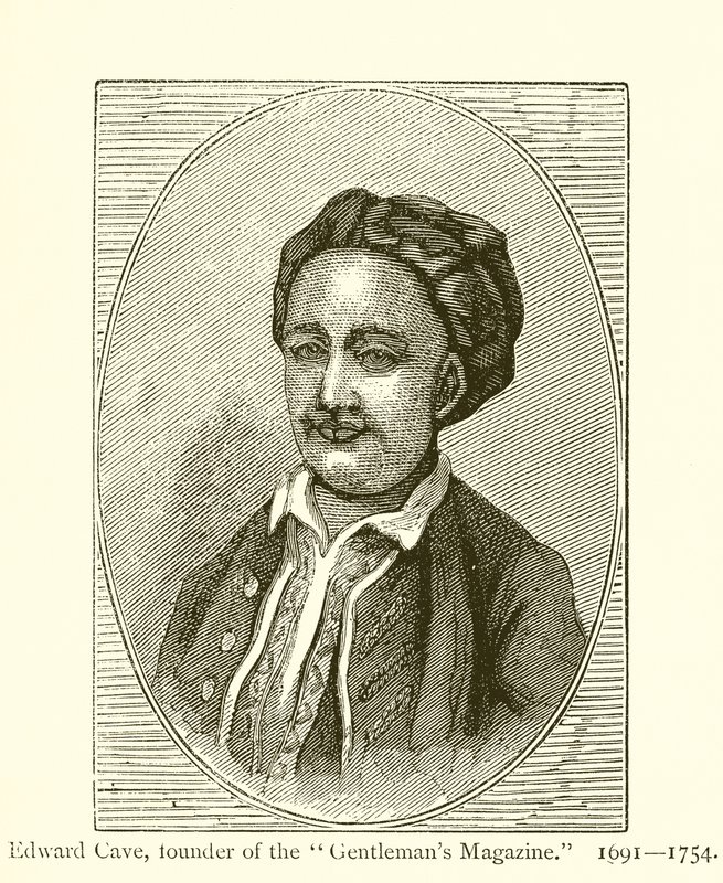 Edward Cave, Gründer des Gentlemans Magazine von English School
