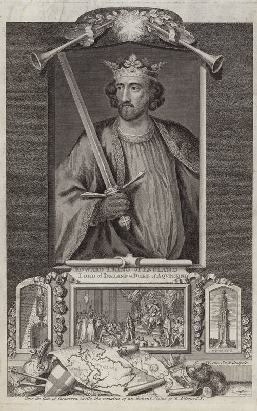 Eduard I. von England von English School