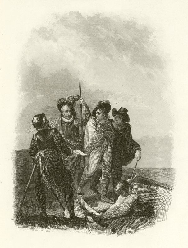 Auswanderung von Cromwell von English School