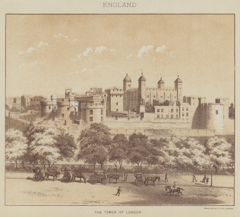 England, Der Tower von London von English School