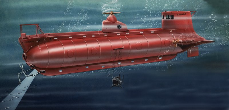 Erkundung unter den Wellen (U-Boot) von English School