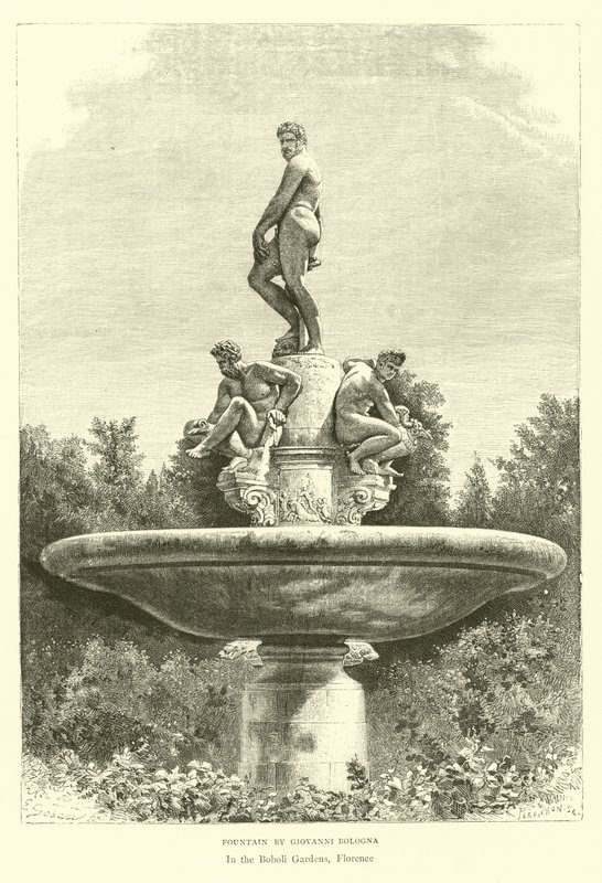 Brunnen von Giovanni Bologna von English School