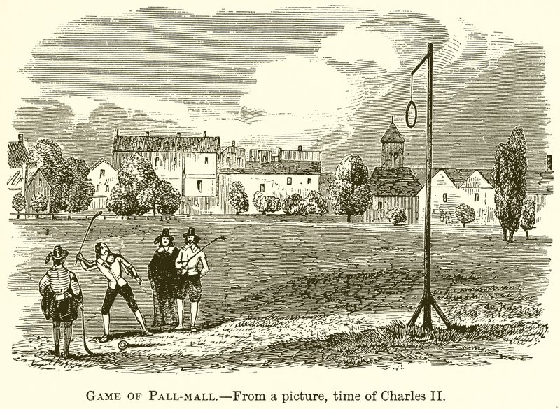 Pall-Mall-Spiel von English School