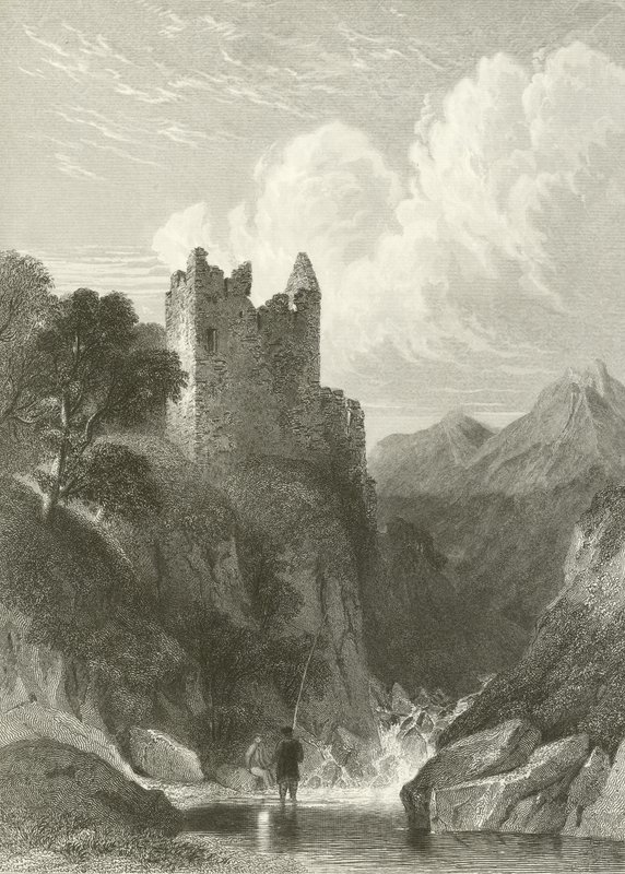 Garth Castle von English School