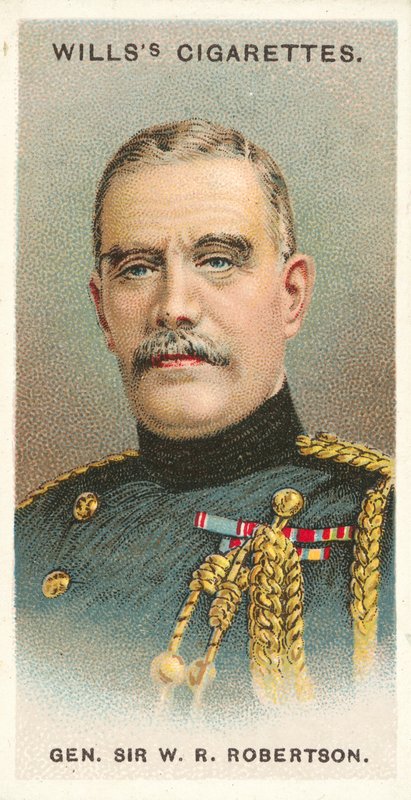 General Sir W R Robertson (Chromolithografie) von English School