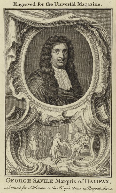 George Saville, Marquis von Halifax von English School