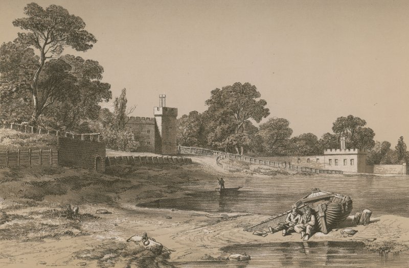 Hampton Court von English School