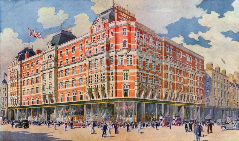 Harvey Nichols in Knightsbridge von English School
