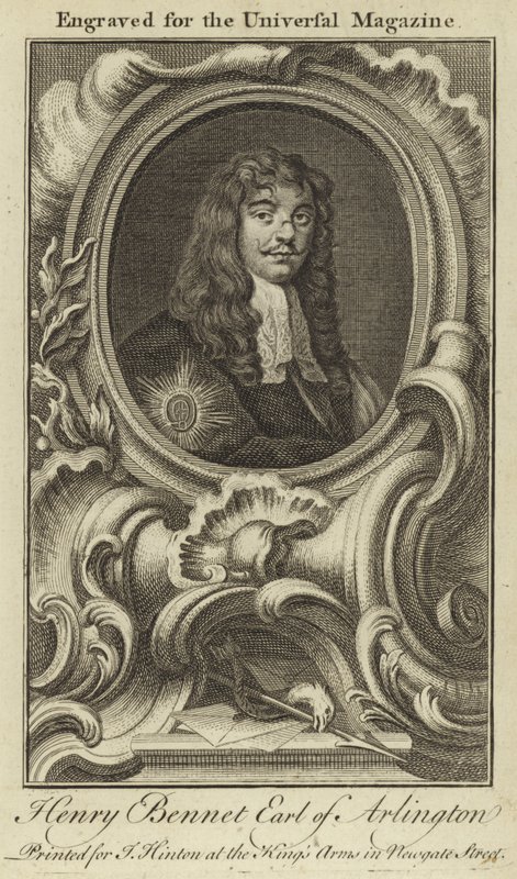 Henry Bennet, Earl of Arlington von English School