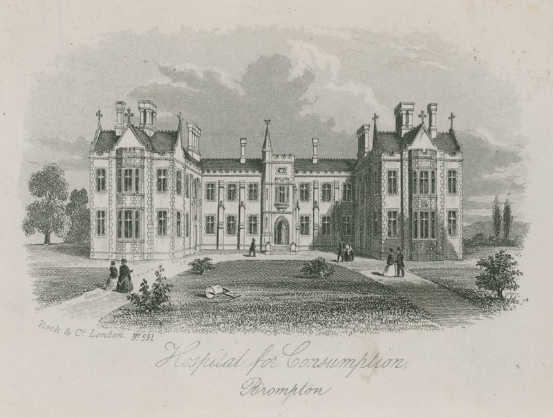 Hospital für Consumption, Brompton von English School