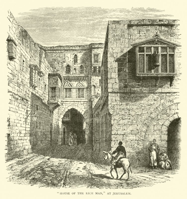 Haus des Reichen in Jerusalem von English School
