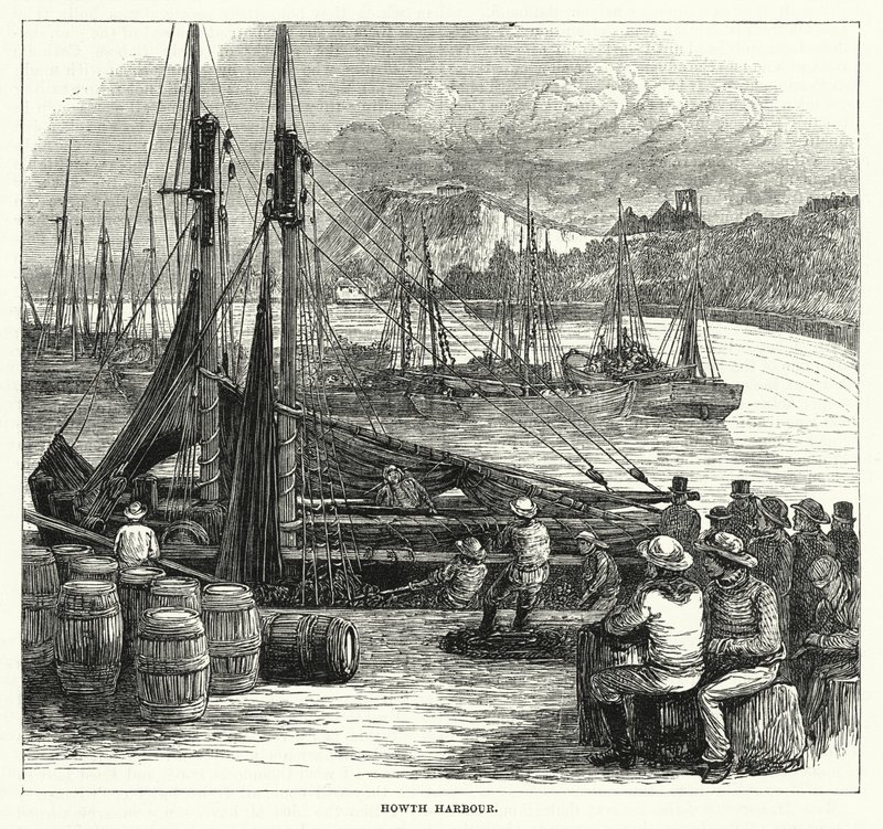 Hafen von Howth von English School