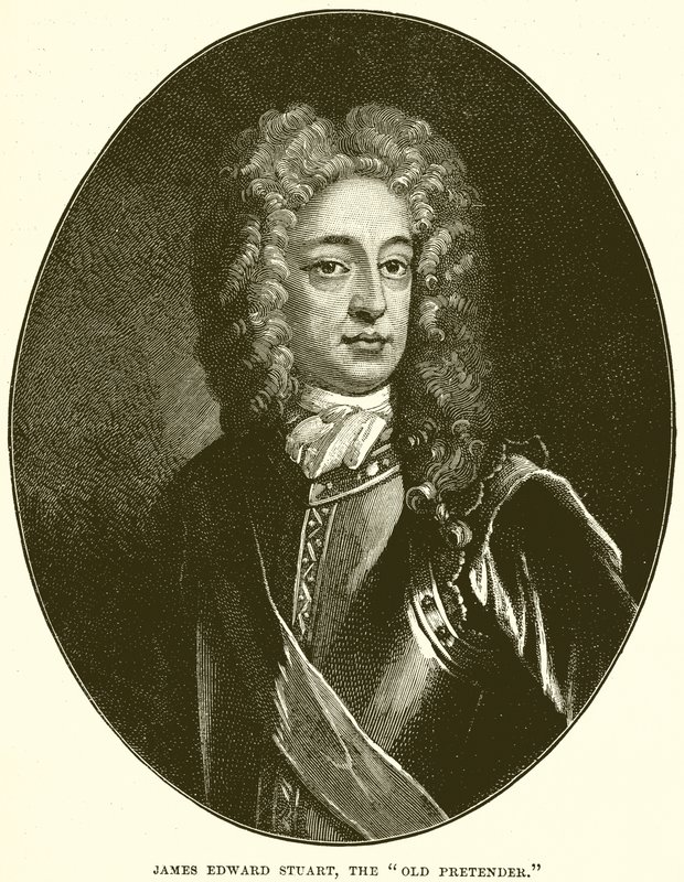 James Edward Stuart, der alte Prätendent von English School