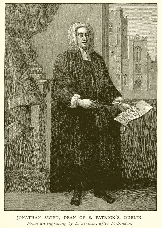 Jonathan Swift, Dekan von St. Patricks, Dublin von English School