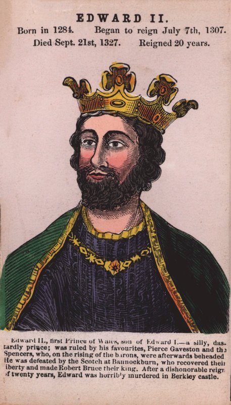 König Eduard II. von English School