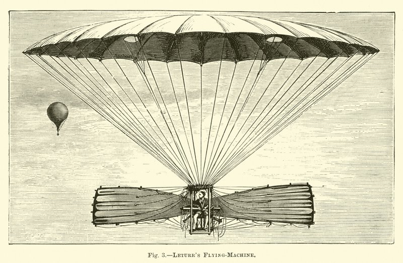 Leturrs Flugmaschine von English School