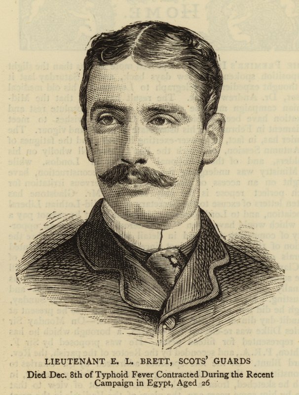 Leutnant E L Brett, Scots