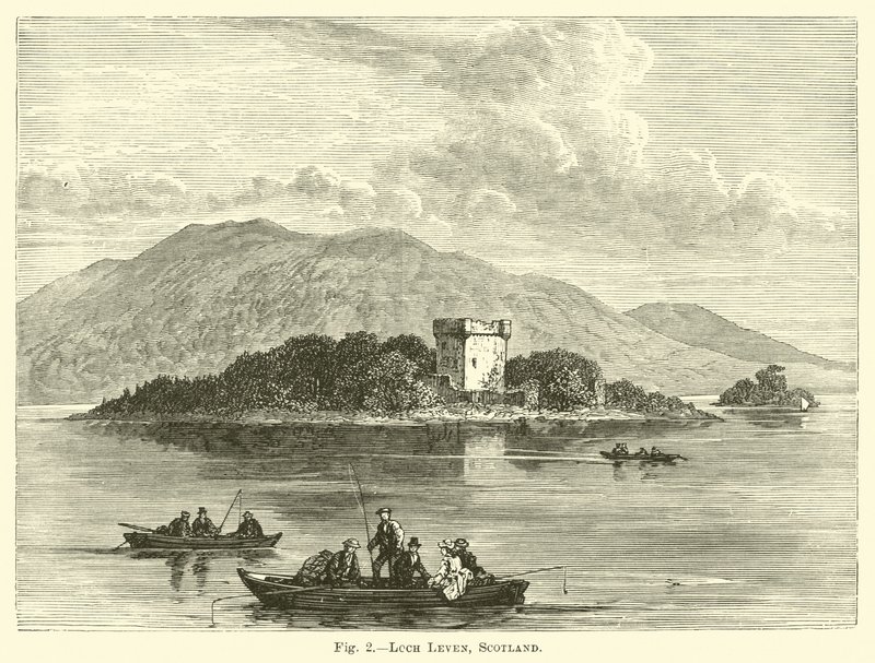 Loch Leven, Schottland von English School