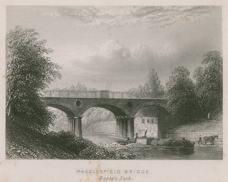Macclesfield Bridge, Regents Park, London von English School