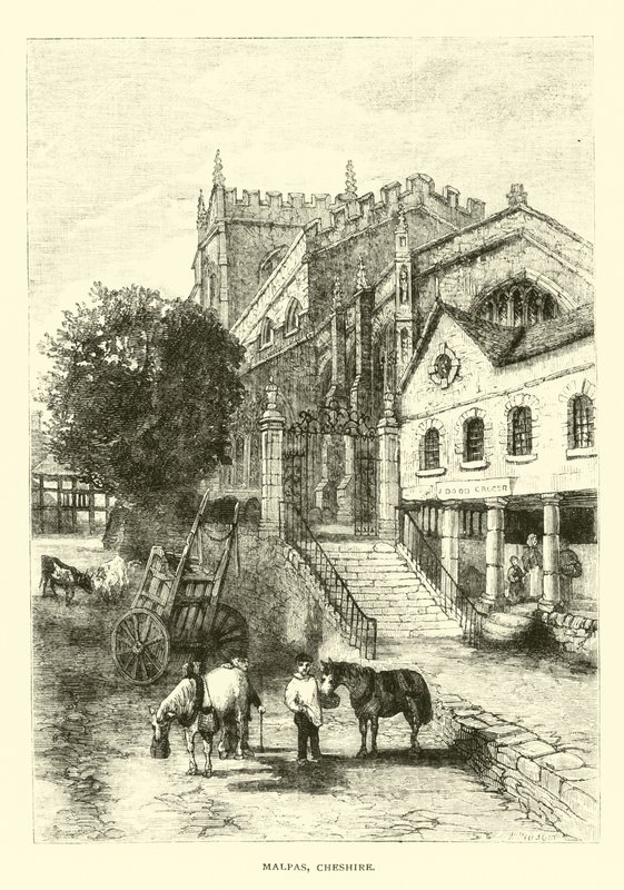 Malpas, Cheshire von English School