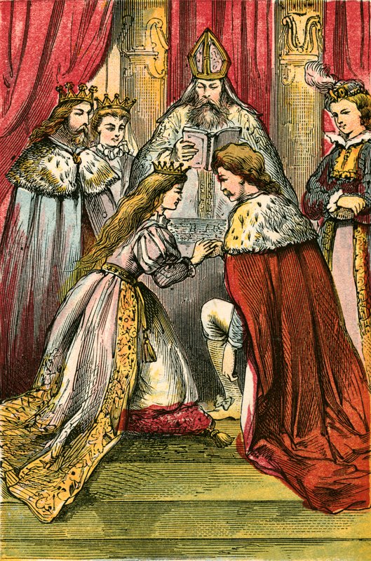 Hochzeit des Marquis und der Prinzessin von English School
