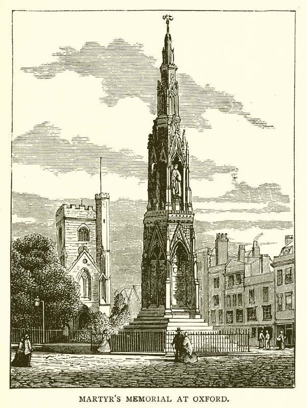 Märtyrerdenkmal in Oxford von English School