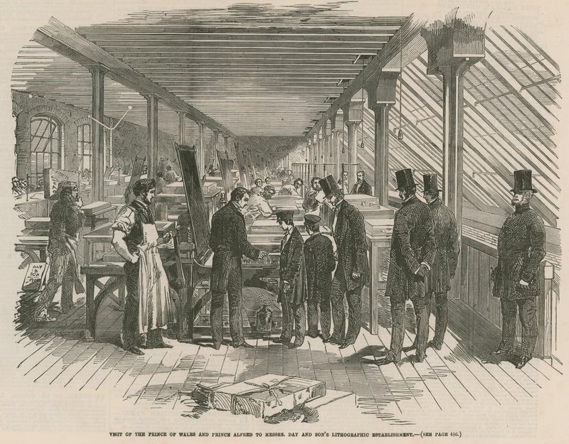 Lithografische Anstalt von Messrs Day und Sons von English School