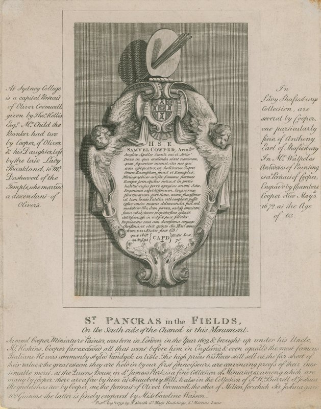 Denkmal für Samuel Cowper von English School