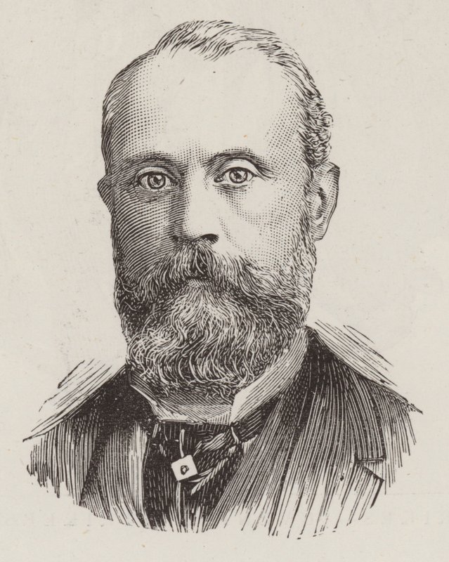 Herr A C Morton, MP (Gravur) von English School