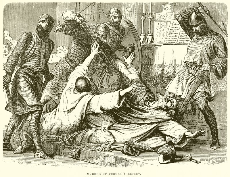 Der Mord an Thomas Becket von English School