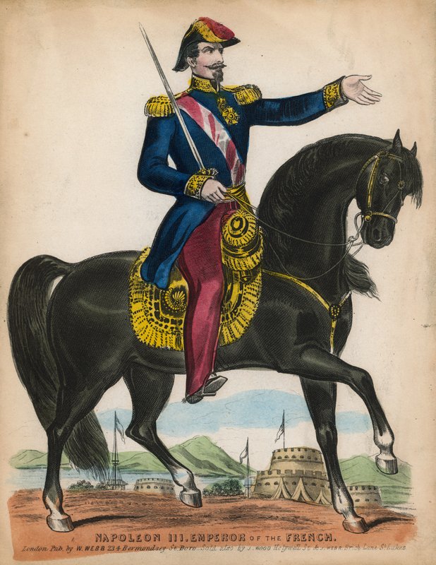 Napoleon III, Kaiser der Franzosen von English School