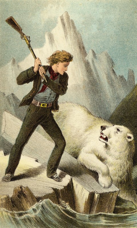Nelson tötet den Eisbären von English School