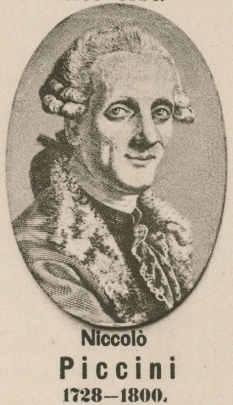 Niccolo Piccini (Gravur) von English School