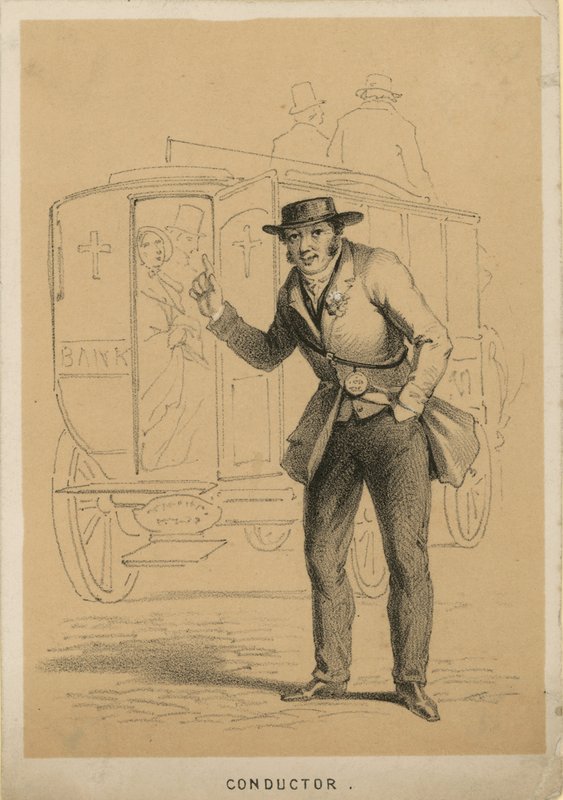 Omnibus-Schaffner von English School